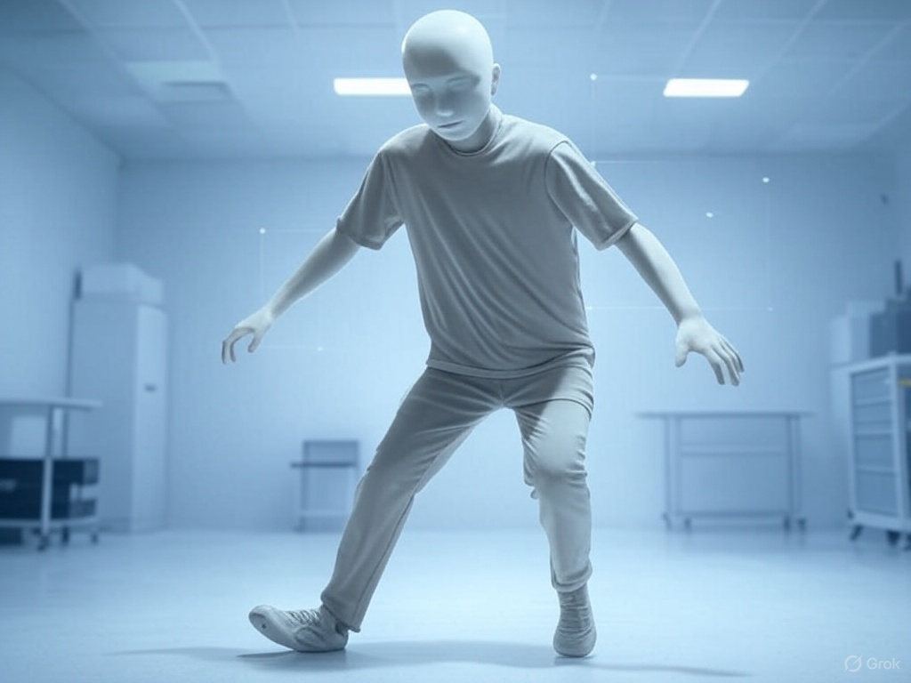 AI Walking Like a Drunkard